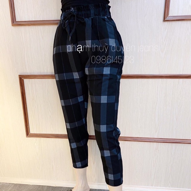 💥XẢ 💥Quần kẻ CARO baggy đũi siêu trẻ trung, năng động💥VIDEO thật