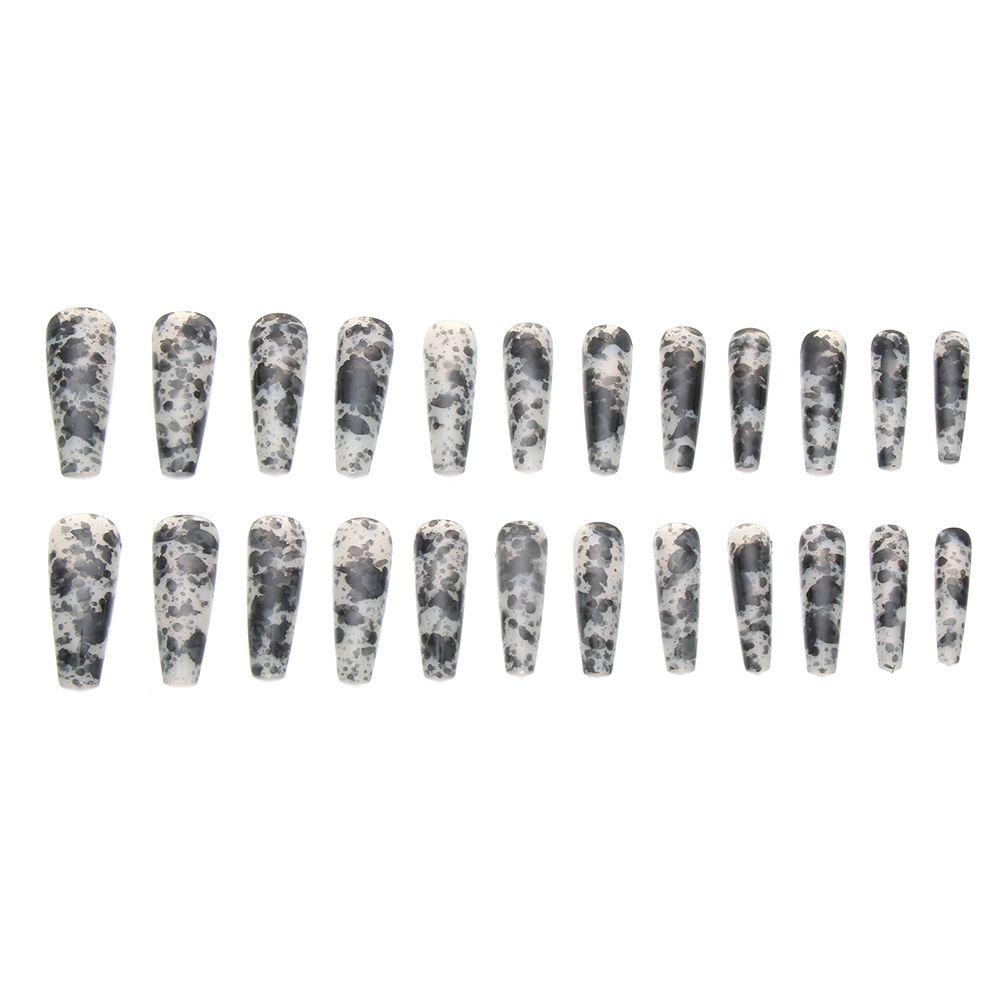 XIANTIN Móng Tay Giả Hình Chữ T Siêu Dài Thời Trang