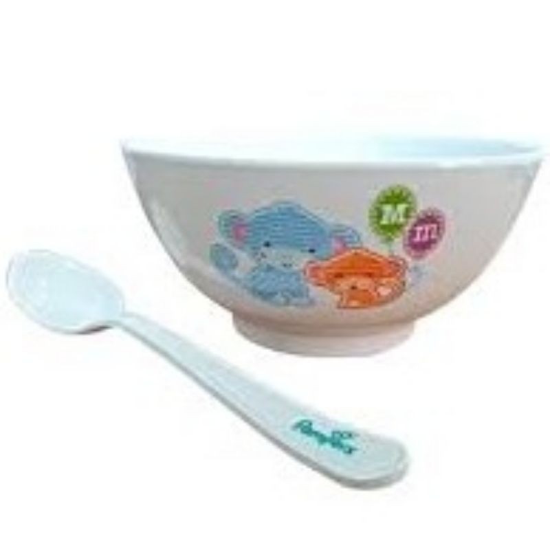 Bộ chén muỗng ăn dặm pampers