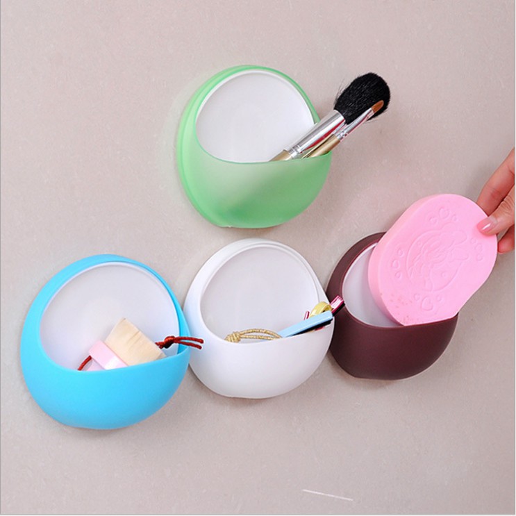 1pc Home Bathroom Suction Suction Soap Box Soap Holder Soap Box