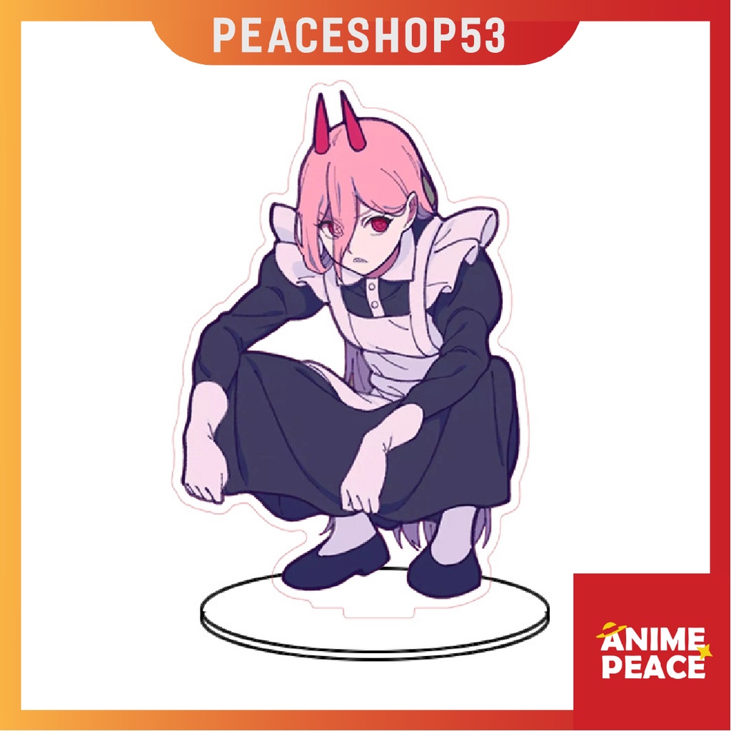 Mô hình standee Chainsaw Man Makima Denji Power Aki Anime Chainsaw Man