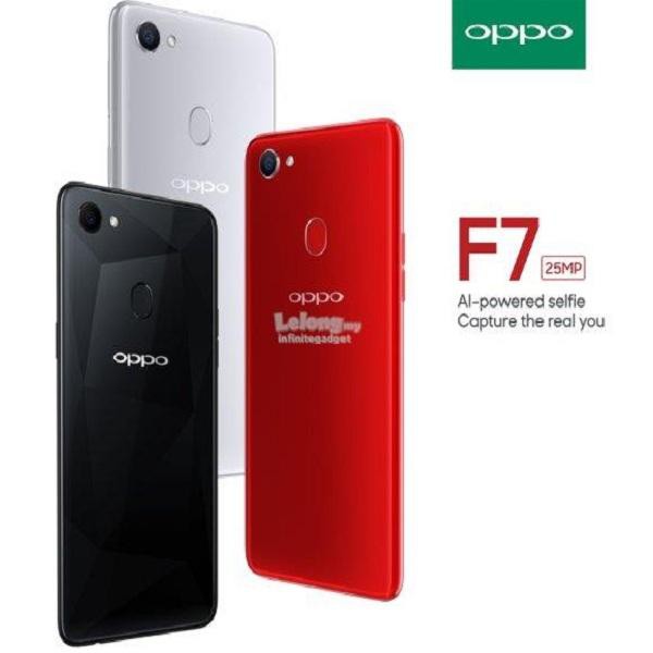 [Mã 229ELSALE hoàn 7% đơn 300K] điện thoại Oppo F7 2sim ram 4G Bộ nhớ 64G mới Full box, Chơi Game nặng mượt