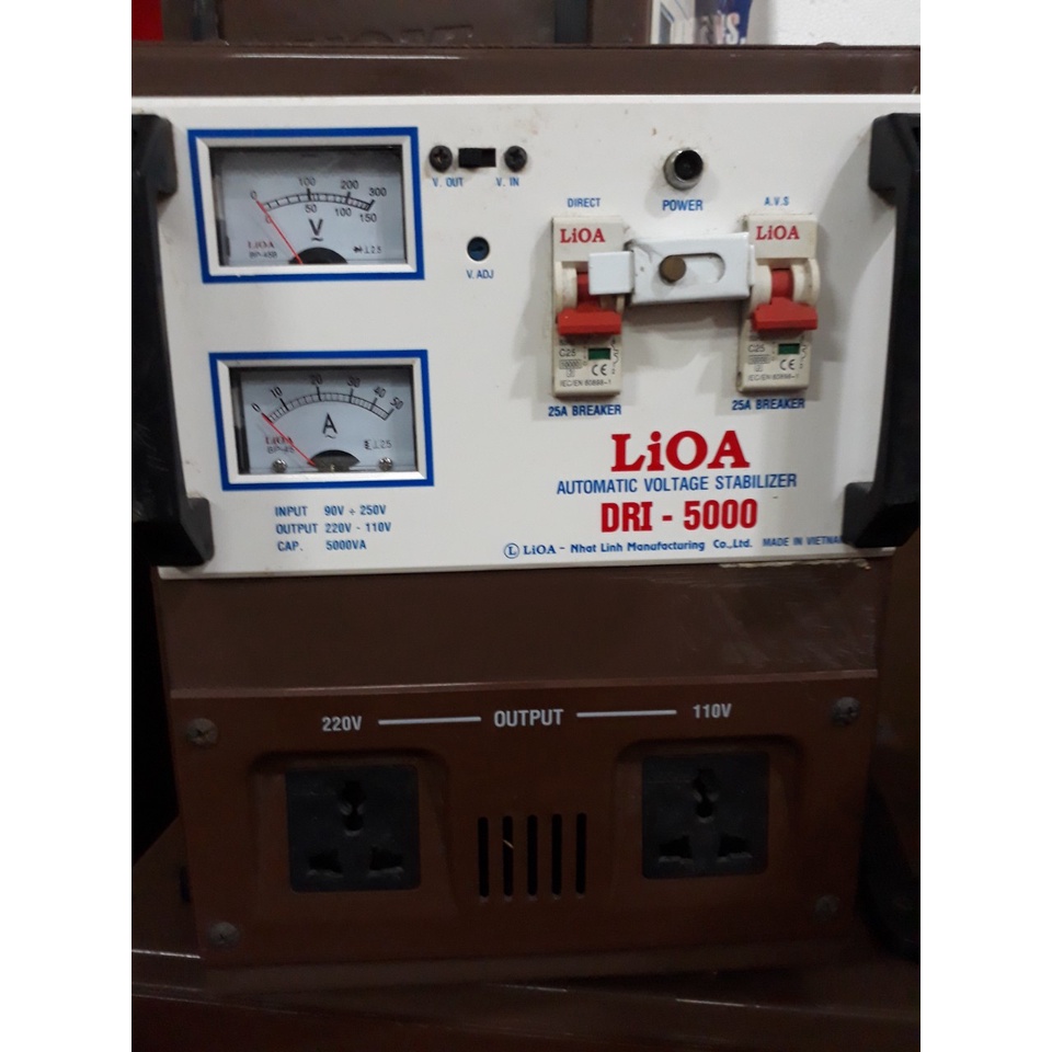 LIOA 5KW DẢI 90-250V DỜI 2 ÁT