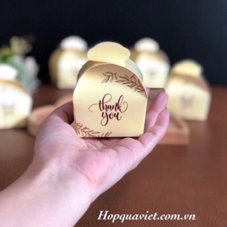Set 100 hộp quà thank you làm quà cảm ơn tiệc cưới và sự kiện 14VN