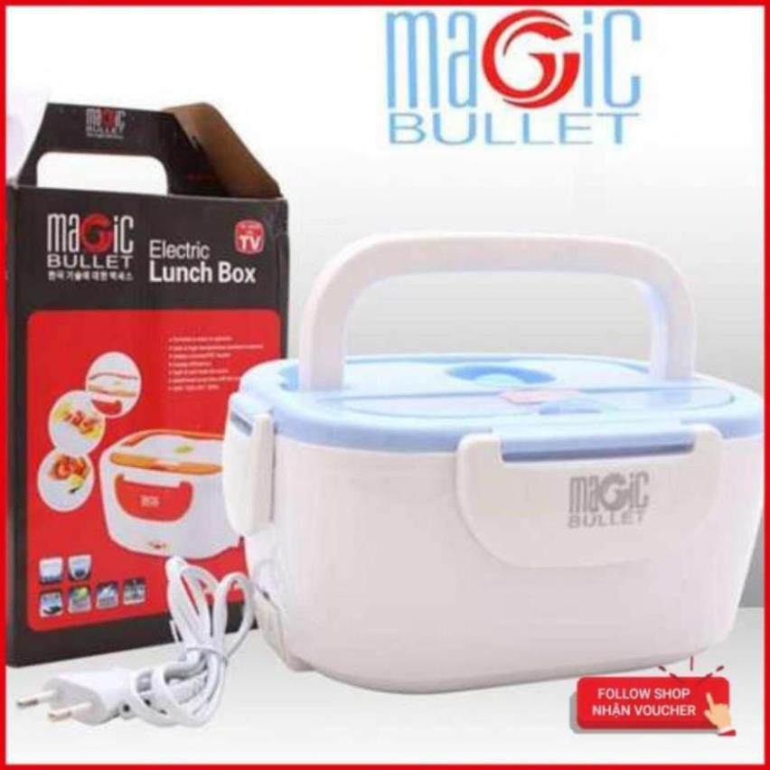 Hộp Cơm Cắm Điện Ruột Inox Hâm Nóng Thức Ăn Siêu Tốc - Magic Bullet Electric Lunch Box