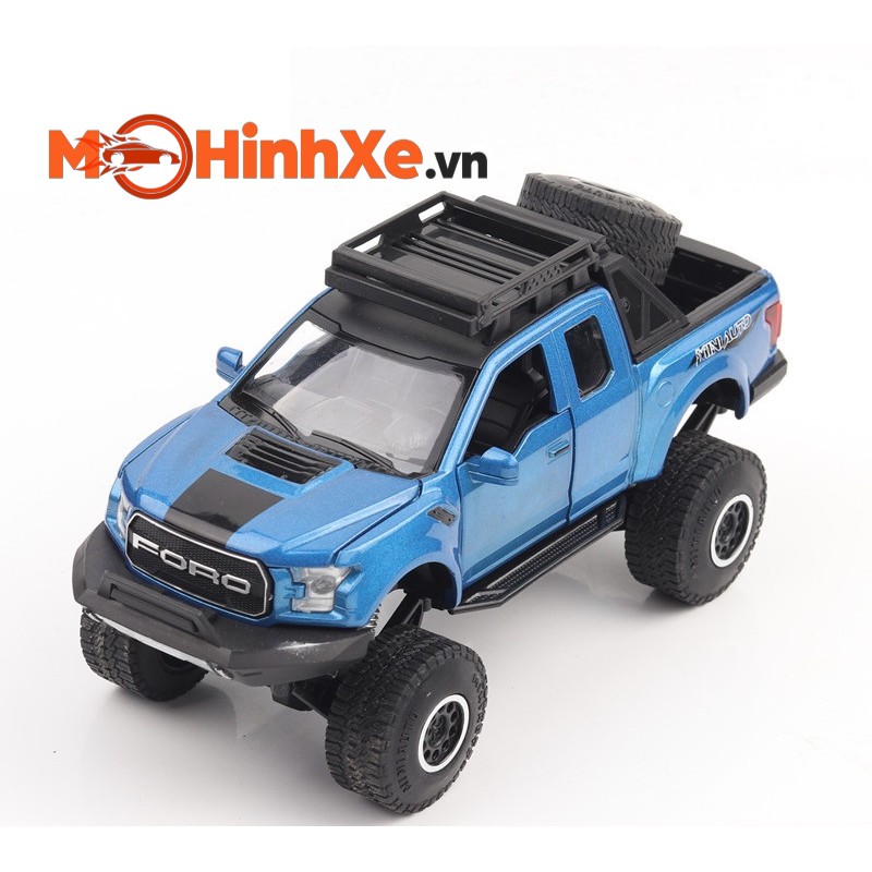 MÔ HÌNH XE FORD F-150 RAPTOR 2017 OFF-ROAD 1:32 MINI AUTO