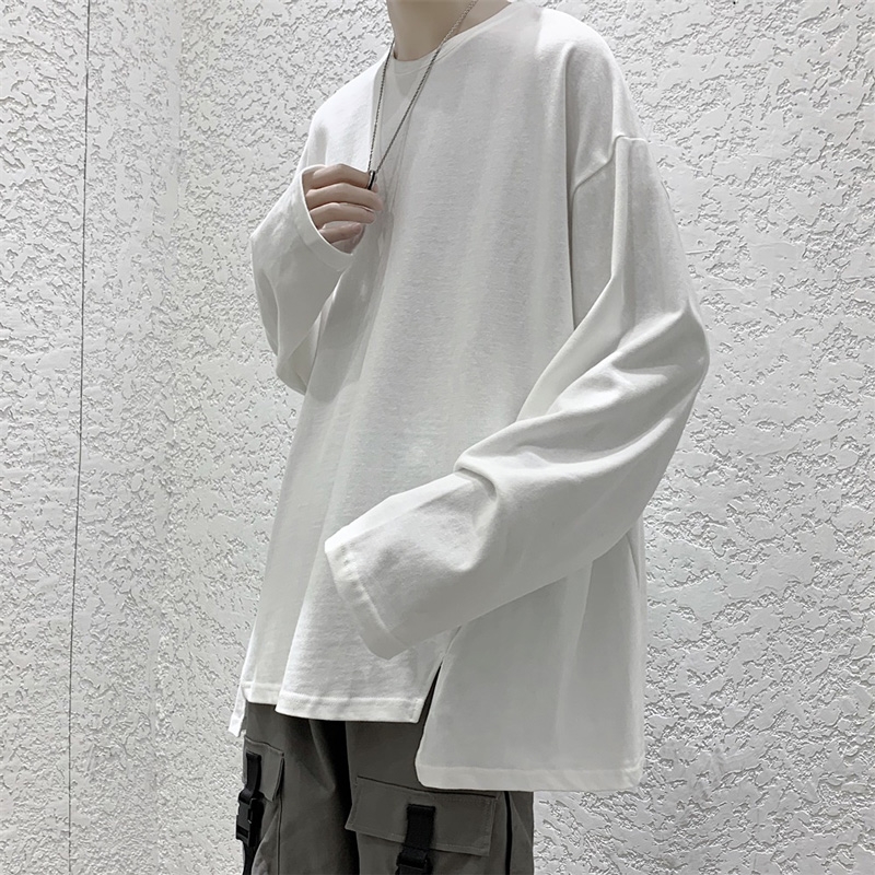 Áo thun trơn tay dài vạt sole cover hands | BigBuy360 - bigbuy360.vn