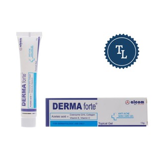 [CHÍNH HÃNG] Gel Bôi Hỗ Trợ Giảm Mụn Và Mờ Sẹo Thâm Derma Forte 15g - 215024