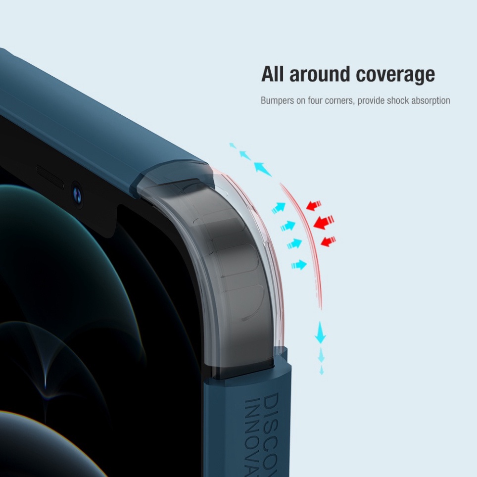 Ốp điện thoại Nillkin dòng Super Frosted Shield Pro cho iPhone 13 Pro Max chống va đập chống bám vân tay siêu mỏng