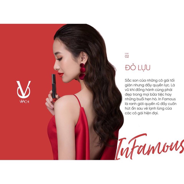 Son Vavachi Lipstick 100% Không Chì