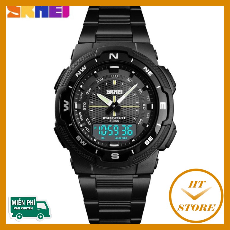 Đồng hồ nam đẹp trẻ trung SKMEI 1370 chống thấm nước - HT STORE
