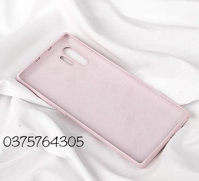 Ốp Silicone Mềm mịn cho Samsung Note 10 Plus/ Note 10 Pro Chống nước, Chống bám bẩn - Nhiều Màu