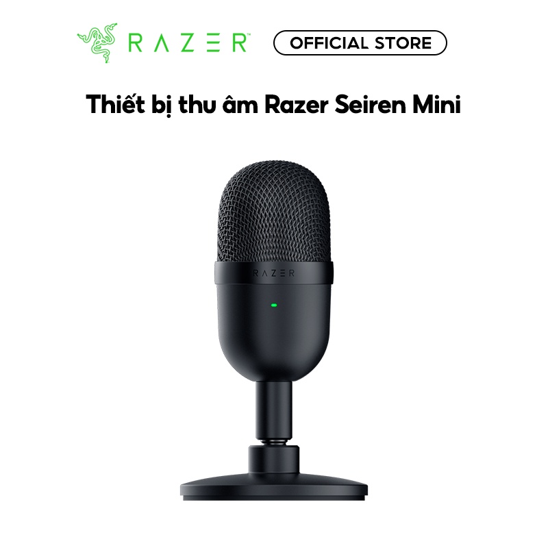 Thiết bị thu âm Razer Seiren Mini - Hàng Chính Hãng - Bảo hành 24 Tháng
