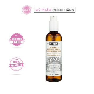 Sữa rửa mặt hoa cúc Kiehl’s Calendula Deep Cleansing Foaming Face Wash