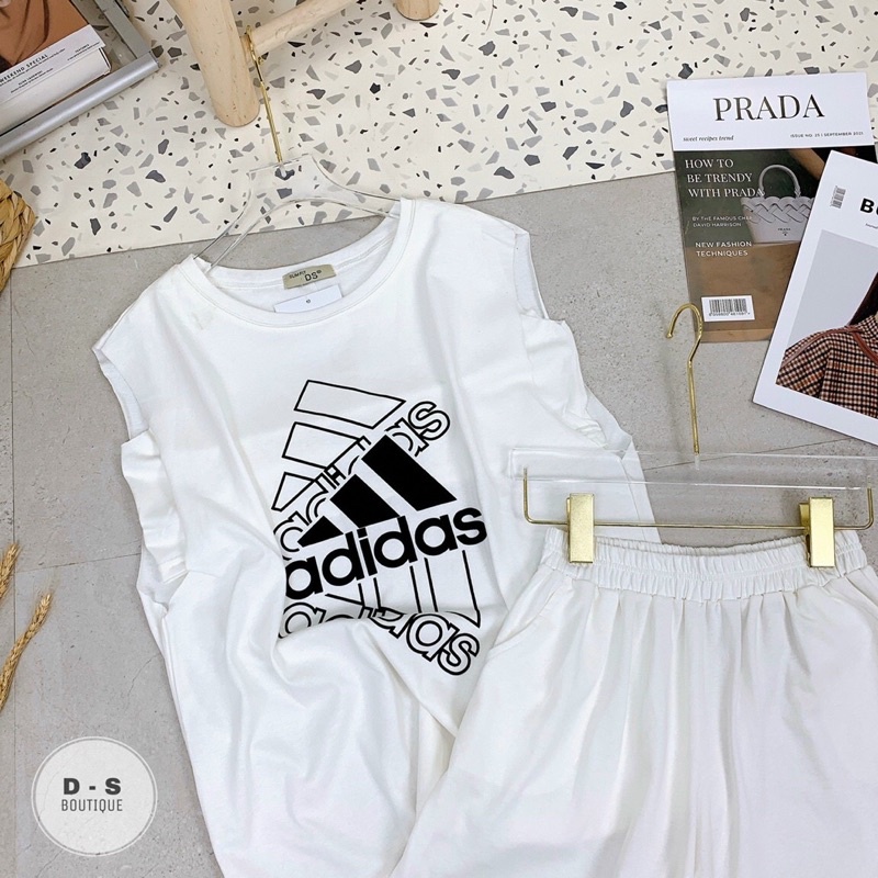 Bộ cotton đũi mát sát nách