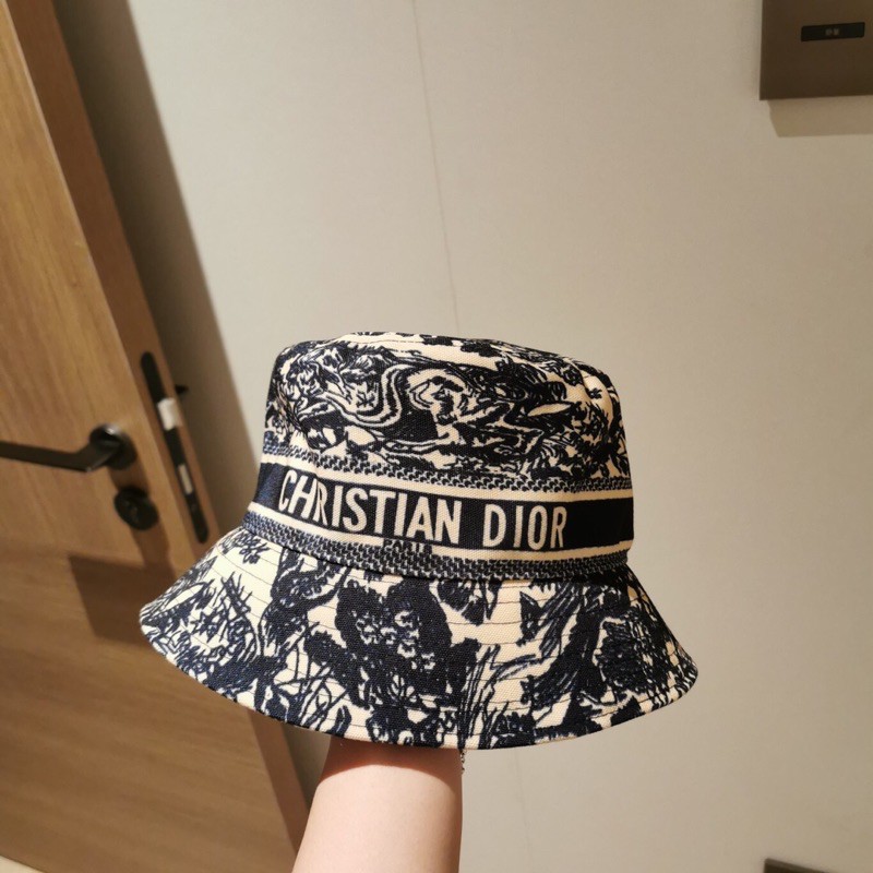 Mũ/nón bucket thời trang cho nam và nữ thương hiệu Dior CD cao cấp mẫu mới 2021