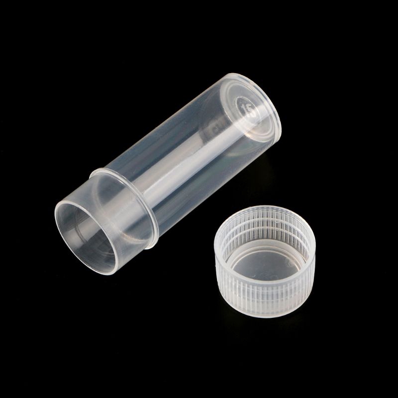Bộ 20 ống nhựa 5ml có nắp đựng mẫu thử tiện dụng chất lượng cao
