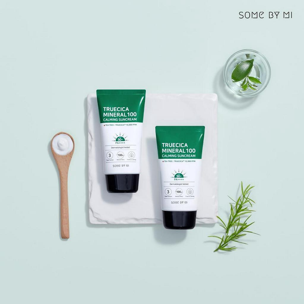 [MINI] Kem Chống Nắng Some by mi Truecica Mineral Calming Tone-Up Suncream SPF50+/PA++++ 5ml