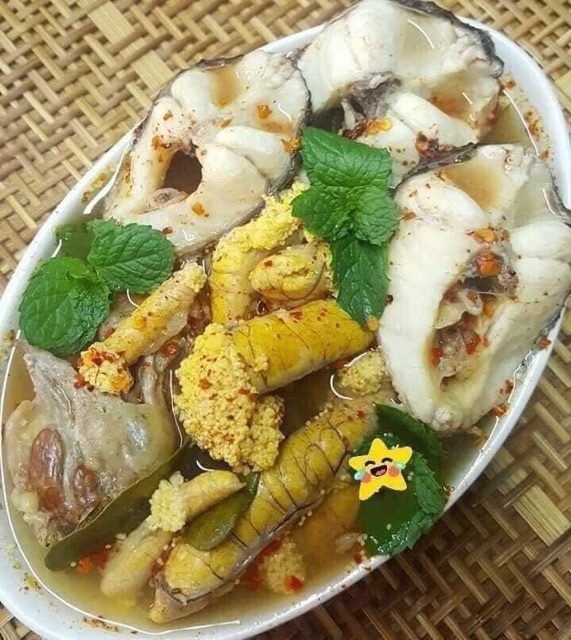 TRỨNG CÁ LÓC1họp500gr250k