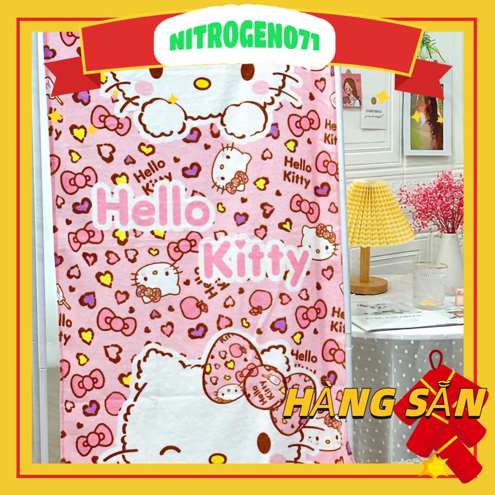 Nitrogen071 Khăn tắm cho trẻ em Hoạt hình Nhân vật hoạt dễ thương In khăn màu bông mềm mại mới biết đi