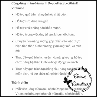 Sản phẩm Mậm.đậu.nành. lecithin hàng Đức