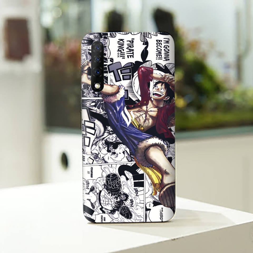 Miếng Dán Skin Điện Thoại In Hình Luffy Manga Cho Iphone 6/ 7/ 8/ X/ XS/ 11/ 11 Pro Max Và Các Dòng Máy Android