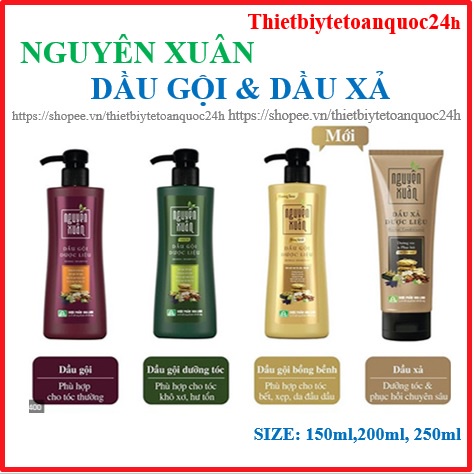 [Chính hãng] Dầu xả dược liệu Nguyên Xuân 150ml (Khuyến mại thêm 30ml giá không đổi)