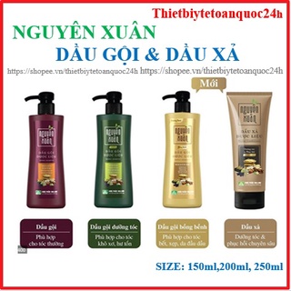 Dầu gội dược liệu Nguyên Xuân Xanh& Đỏ-200ml