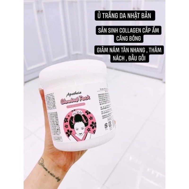 Kem Ủ Trắng Da Apatheia Glowing Pack Cô Gái Nhật Bản