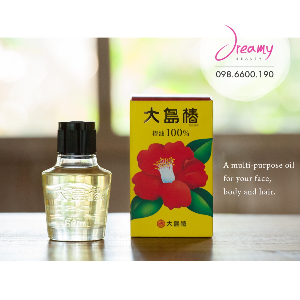 Tinh dầu hoa trà đỏ Oshima Tsubaki 40ml