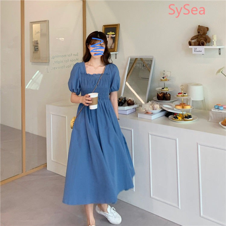 Đầm Tay Ngắn Phong Cách Retro | BigBuy360 - bigbuy360.vn
