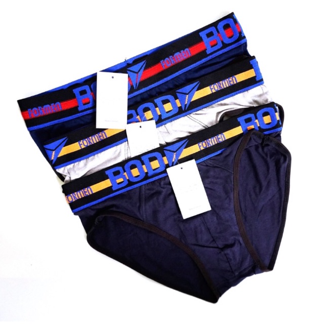 Quần lót nam lưng BODY, Real Man nhiều size (3c)