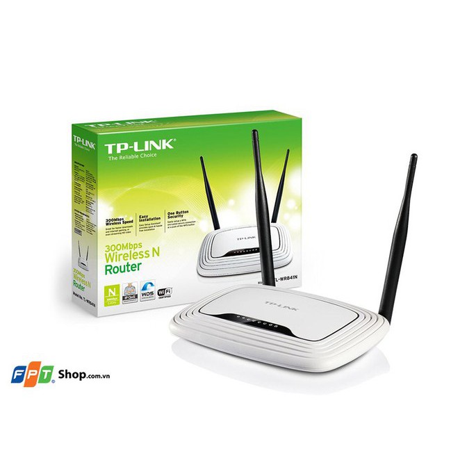 Bộ phát Wi-Fi :Tp-Link TL-WR841N Chuẩn N Tốc Độ 300Mbps