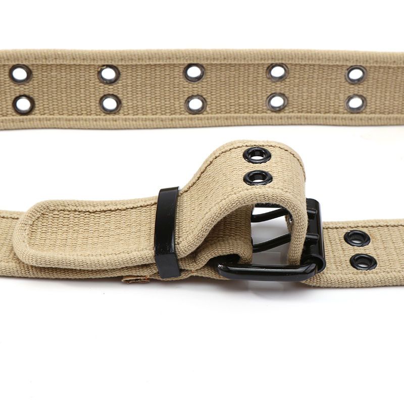 Thắt Lưng Vải canvas nylon Có Khóa Kim Cho Nam