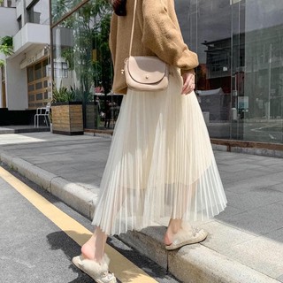 Chân váy xếp ly công chúa