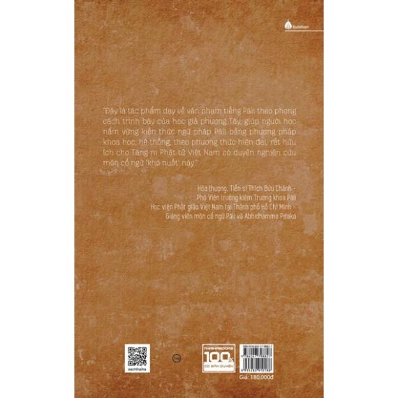 Sách - Ngữ Pháp Pali - Thích Nhuận Đức