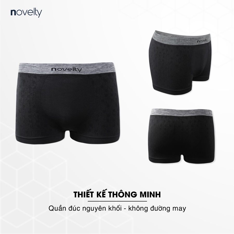 Combo 3 Quần Lót Nam boxer co giãn thoáng mát thấm hút mồ hôi tốt Novelty