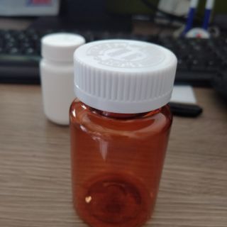 Combo 50 lọ đựng thuốc 120ml, lọ nhựa đựng thuốc đông y, thuốc tây, thực phẩm chức năng có mang seal tự dính