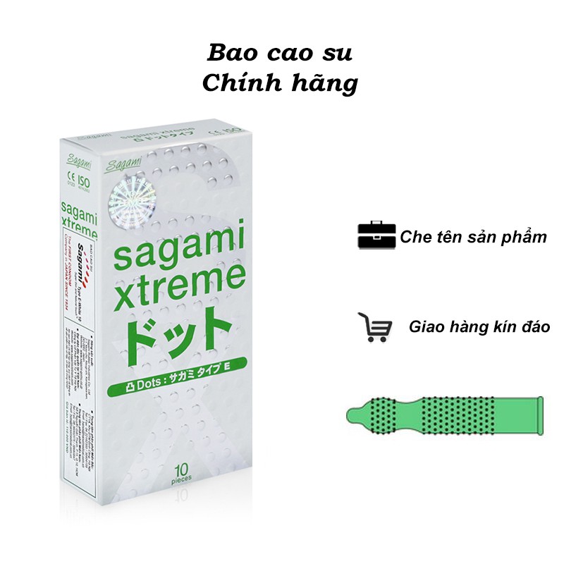 Sagami Xtreme siêu mỏng truyền nhiệt nhanh, có gân gai liti