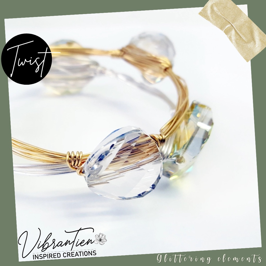 Pha lê Swarovski Áo tròn dẹt 18mm