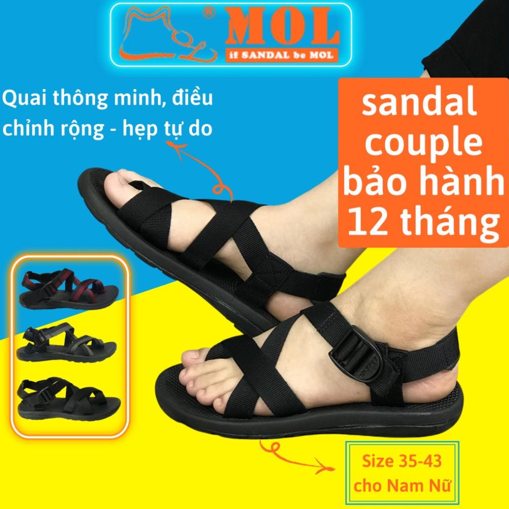 ➡️ Giày dép sandal couple nam nữ quai chéo xỏ ngón có quai hậu cố định cho cặp đôi mang đi biển du lịch đi học ZR117BG