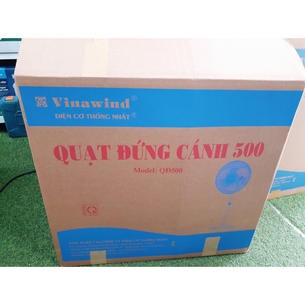 [Mã ELMS5 giảm 7% đơn 300K] Quạt cây Vinawind - QĐ500, cánh kim loại 500mm, quạt cây công nghiệp điện cơ Thống Nhất