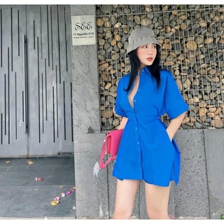 Bộ sơmi chích eo bigsize