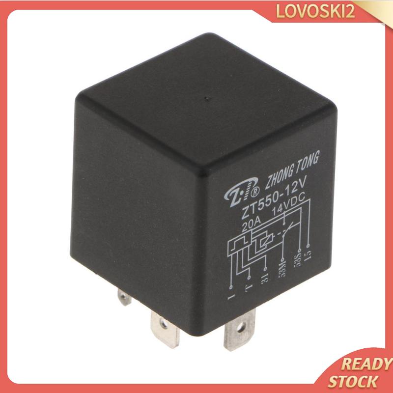 Rơ Le Cần Gạt Nước Kính Chắn Gió Ô Tô Có Công Tắc Cao Cấp Lovoski2] DC12V 20A