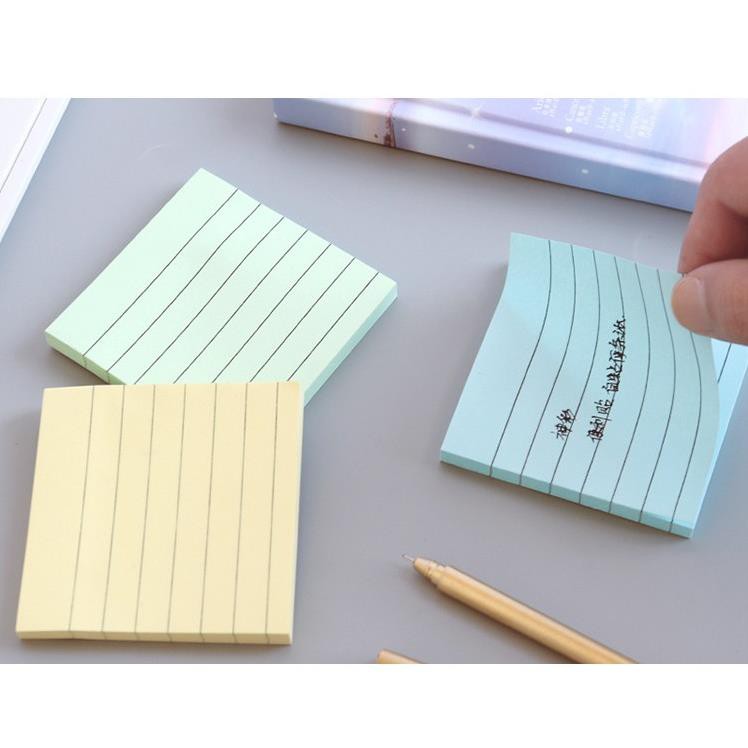 Giấy note có dòng kẻ sắc màu, giấy nhớ có dòng kẻ (76cm x 76cm) CHIP00049