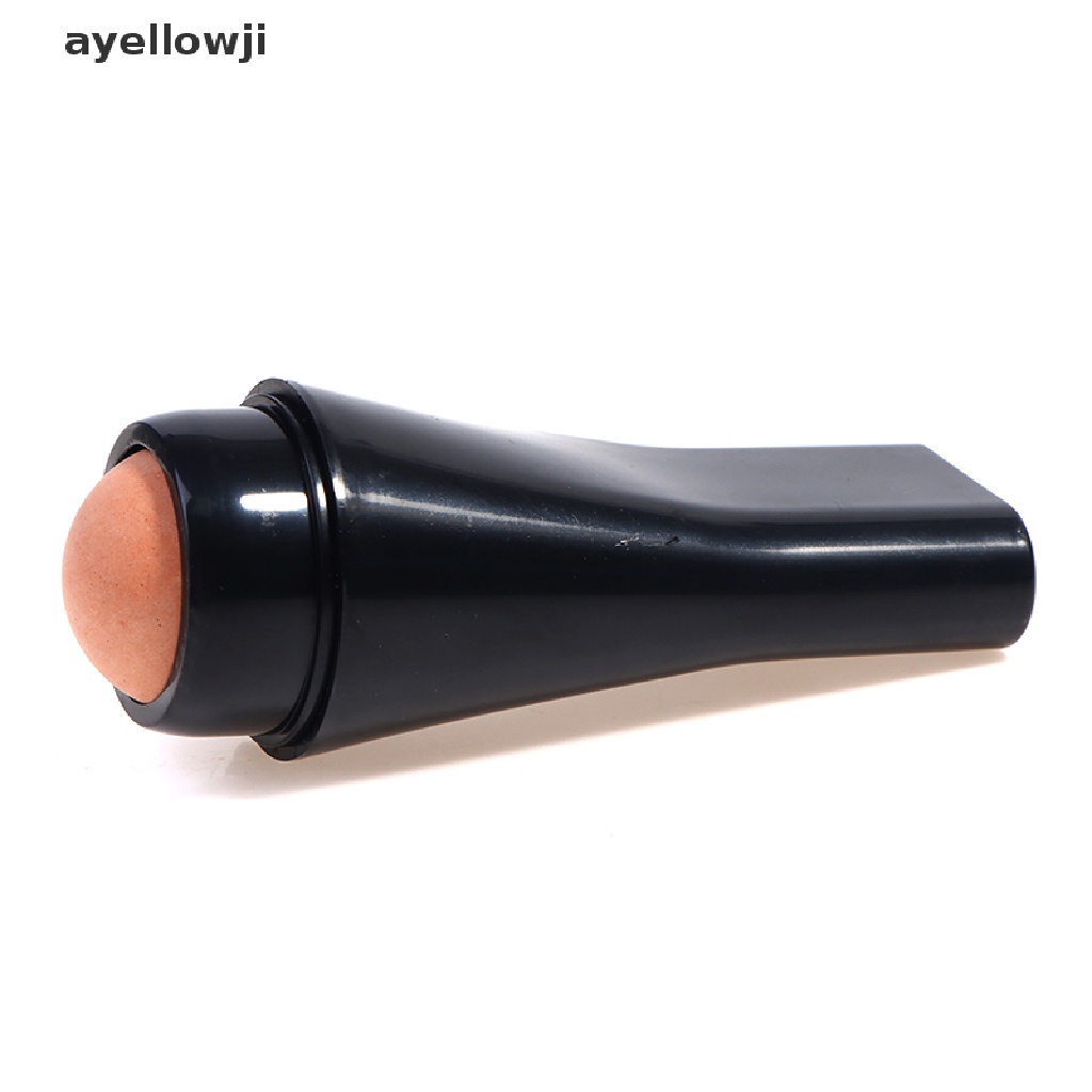 【owj】 Face Oil Absorbing Roller Volcanic Stone Blemish Remover Rolling Stick Ball .