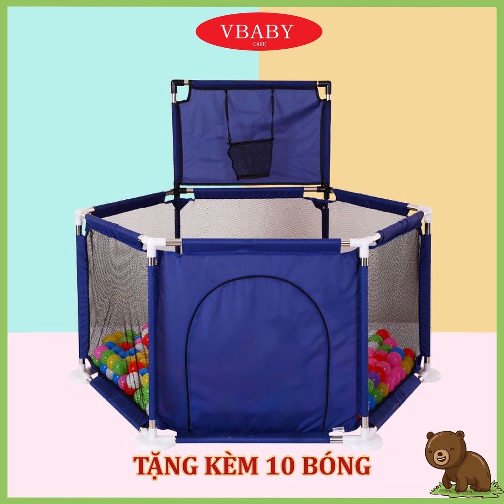 Quây Bóng, Nhà Bóng Khung Inox Vải Dù Hàng To, Đẹp Cho Bé Vui Chơi