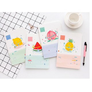 Vở kẻ ngang bìa mềm a5 dễ thương