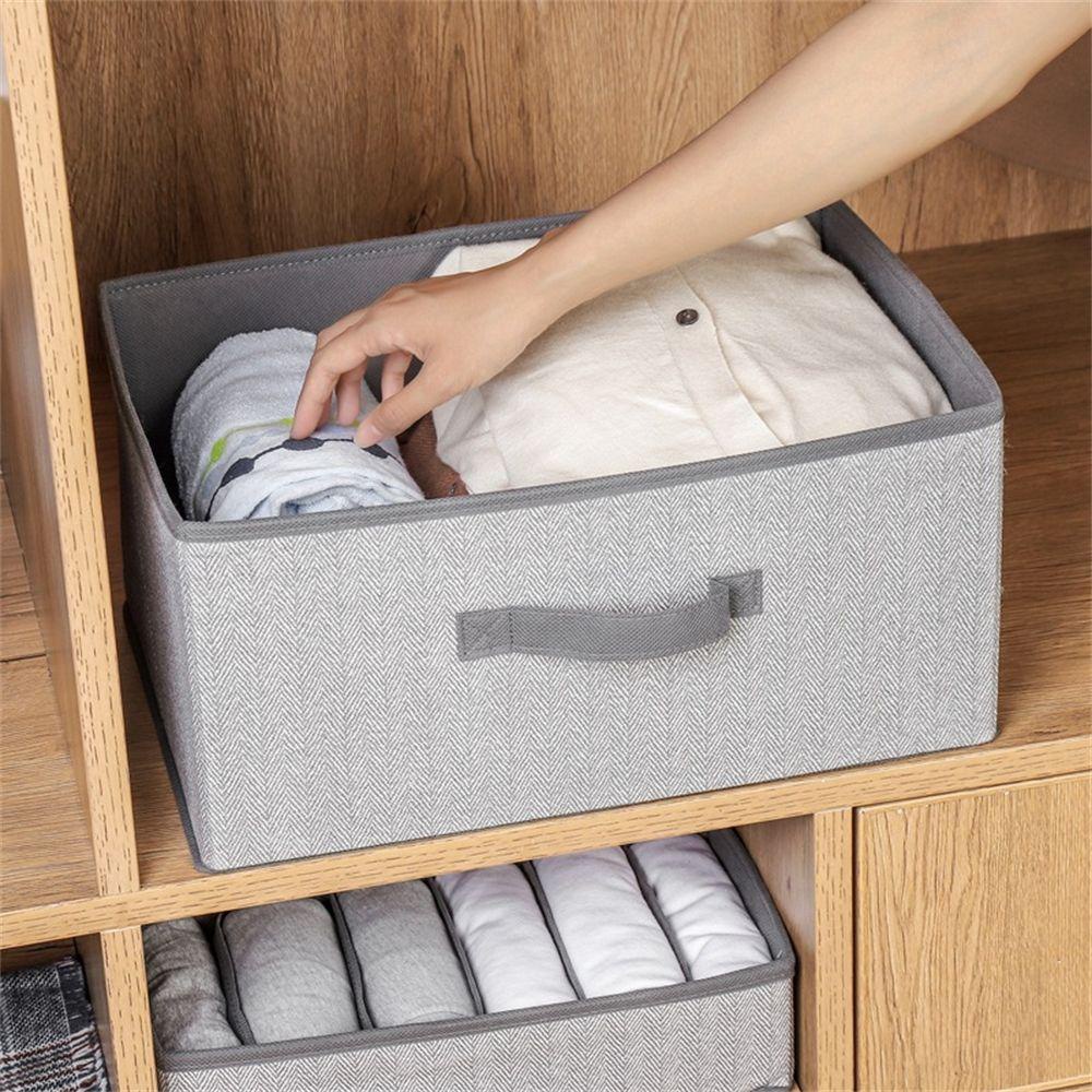 Hộp Đựng Đồ Dùng Hình Vuông Bằng Vải Không Dệt Đa Năng Tiện Dụng
