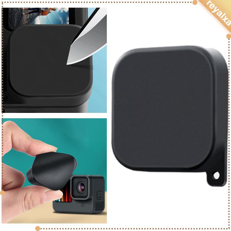 Nắp Bảo Vệ Ống Kính Máy Ảnh Go Pro 9 10 Bằng Silicon Chống Bụi Bẩn / Trầy Xước Màu Đen